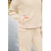 imagePRETTYGARDEN 2 Piece Sets For Women Fall 2025 Sweatsuits Outfits Lounge Matching Hoodie Set Travel Track Suits Winter ClothesBeige