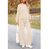imagePRETTYGARDEN 2 Piece Sets For Women Fall 2025 Sweatsuits Outfits Lounge Matching Hoodie Set Travel Track Suits Winter ClothesBeige