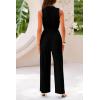 imagePRETTYGARDEN 2 Piece Sets for Women 2025 Summer Sleeveless Tank Ribbed Travel Beach Vacation Spring Lounge Wear OutfitsBlack