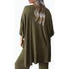 imagePRETTYGARDEN Two Piece Sets For Women Summer Fashion Lounge Matching Set 2025 Travel Vacation Airport Outfits ClothingArmy Green