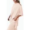 imagePRETTYGARDEN Two Piece Sets For Women Summer Fashion Lounge Matching Set 2025 Travel Vacation Airport Outfits ClothingBeige