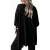 imagePRETTYGARDEN Two Piece Sets For Women Summer Fashion Lounge Matching Set 2025 Travel Vacation Airport Outfits ClothingBlack