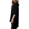 imagePRETTYGARDEN Two Piece Sets For Women Summer Fashion Lounge Matching Set 2025 Travel Vacation Airport Outfits ClothingBlack