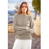 imagePRETTYGARDEN Two Piece Sets for Women 2025 Pullover Sweater High Waisted Sweatpants Tracksuit Lounge Set Fall Winter OutfitsKhaki Beige White