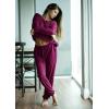 imagePRETTYGARDEN Women Fall 2 Piece Lounge Outfit Long Sleeve Tops High Waisted Jogger Pants Set Spring Travel Clothes TracksuitPurple