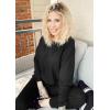 imagePRETTYGARDEN Womens Fall 2 Piece Lounge Set Long Sleeve Tops Ribbed Pants Spring Matching Sweatsuit Travel Outfits ClothesBlack