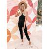imagePRETTYGARDEN Womens Two Piece Outfit Sets Summer Casual Sleeveless Crewneck Tops Matching Travel Tracksuit Lounge WearBlack