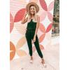 imagePRETTYGARDEN Womens Two Piece Outfit Sets Summer Casual Sleeveless Crewneck Tops Matching Travel Tracksuit Lounge WearDark Green
