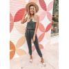 imagePRETTYGARDEN Womens Two Piece Outfit Sets Summer Casual Sleeveless Crewneck Tops Matching Travel Tracksuit Lounge WearDark Grey