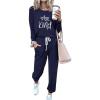 Patterned-navy