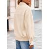 imagePRETTYGARDEN Faux Suede Bomber Jacket Women Fall Fashion 2025 Casual Zip Up Oversized Trendy Winter Clothing Outerwear CoatsBeige