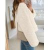 imagePRETTYGARDEN Womens 2025 Winter Faux Fur Coats Fuzzy Fleece Cropped Jackets Buttons Warm Casual Trendy Fall Fashion ClothesWhite