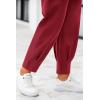 imagePRETTYGARDEN Womens Dress Pants Business Casual 2025 Trendy High Waisted Ankle Length Dressy Trousers Slacks Work ClothesWine Red