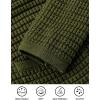 imagePRETTYGARDEN Women Knit Cardigan Sweaters Fall Fashion Long Sleeve Open Front Button Down Trendy Casual Jacket Winter ClothesArmy Green