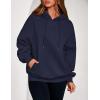 imagePRETTYGARDEN Womens 2025 Oversized Hoodies Sweatshirt Fleece Long Sleeve Going Out Tops Trendy Casual Fall Fashion OutfitsNavy Blue