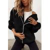 imagePRETTYGARDEN Womens 2025 Zip Up Y2K Hoodies Casual Long Sleeve Sweatshirts Fall Spring Track Jackets with PocketsBlack
