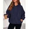 imagePRETTYGARDEN Womens 2025 Fall Fashion Oversized Hoodies Sweatshirt Fleece Long Sleeve Going Out Tops Trendy Winter ClothingNavy Blue