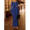 imagePRETTYGARDEN Womens Floral Bodycon Maxi Dress 2025 Fall Elegant Mesh Long Sleeve Formal Wedding Guest Cocktail DressesRoyal Blue