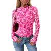 Floral White Rose Pink