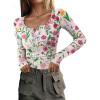 Floral Apricot Multicolored