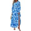 Floral Light Blue