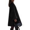 imagePRETTYGARDEN Long Cardigan Sweaters for Women Trendy Fall 2025 Oversized Knit Sweater Jacket Coats Winter Fashion ClothingBlack