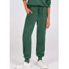 imagePRETTYGARDEN Womens Fall 2 Piece Lounge Sets Zip Up Sweatshirt Jogger Pants Sweat Track Suits Travel Outfit Winter ClothingDark Green
