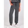 imagePRETTYGARDEN Womens Fall 2 Piece Lounge Sets Zip Up Sweatshirt Jogger Pants Sweat Track Suits Travel Outfit Winter ClothingDark Grey