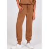 imagePRETTYGARDEN Womens Fall 2 Piece Lounge Sets Zip Up Sweatshirt Jogger Pants Sweat Track Suits Travel Outfit Winter ClothingDark Khaki