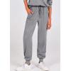 imagePRETTYGARDEN Womens Fall 2 Piece Lounge Sets Zip Up Sweatshirt Jogger Pants Sweat Track Suits Travel Outfit Winter ClothingGrey