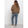imagePRETTYGARDEN Womens Fashion Winter Coats Sherpa Fleece Faux Fur Shearling Oversized Trendy Jackets Warm Outerwear ClothingStyle One Khaki