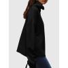 imagePRETTYGARDEN Womens Turtleneck Long Sleeve Sweater 2025 Fall Trendy Loose Fit Casual Tops Chunky Knit Pullover SweatersBlack