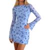 Floral Light Blue
