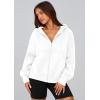imagePRETTYGARDEN Womens Zip Up Y2K Hoodies 2025 Fall Fashion Long Sleeve Hooded Fleece Sweatshirts Casual Jacket Winter ClothesWhite