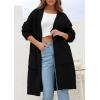 imagePRETTYGARDEN Fall Long Sleeve Cardigan Sweaters for Women 2025 Trendy Winter Open Front Loose Knitted Cardigans with Pockets