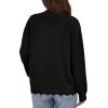 imagePRETTYGARDEN Cardigans for Women Lightweight Casual Long Sleeve Knitted Open Front Shrugs Sweaters 2025 Fall ClothesBlack