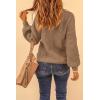 imagePRETTYGARDEN Fall Sweaters for Women 2025 Fashion Long Sleeve Casual Ribbed Knit Winter Clothes Pullover Jumper TopsCamel