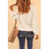 imagePRETTYGARDEN Fall Sweaters for Women 2025 Fashion Long Sleeve Casual Ribbed Knit Winter Clothes Pullover Jumper TopsLight Apricot