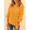 imagePRETTYGARDEN Fall Sweaters for Women 2025 Fashion Long Sleeve Casual Ribbed Knit Winter Clothes Pullover Jumper TopsTurmeric
