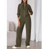 imagePRETTYGARDEN Womens 2 Piece Outfits Sweatsuits 2025 Fall Full Zip Sweatshirts Workout Pants Matching Lounge Sets TracksuitsArmy Green