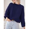imagePRETTYGARDEN Womens Fall Oversized Sweaters Dressy Casual Long Sleeve Chunky Knit Winter Pullover Tops 2025 Holiday Outfits