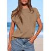 imagePRETTYGARDEN Womens 2026 Spring Sweater Vest Trendy Flower Knit Short Sleeve Cute Pullover Tank Tops Summer Fashion ClothingKhaki