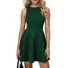 imagePRETTYGARDEN A Line Dresses for Women 2026 Elegant Classy Sleeveless Summer Short Tank Cocktail Party Spring Mini DressDark Green