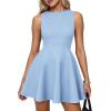 imagePRETTYGARDEN A Line Dresses for Women 2026 Elegant Classy Sleeveless Summer Short Tank Cocktail Party Spring Mini DressLight Blue