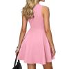 imagePRETTYGARDEN A Line Dresses for Women 2026 Elegant Classy Sleeveless Summer Short Tank Cocktail Party Spring Mini DressPink