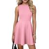 imagePRETTYGARDEN A Line Dresses for Women 2026 Elegant Classy Sleeveless Summer Short Tank Cocktail Party Spring Mini DressPink