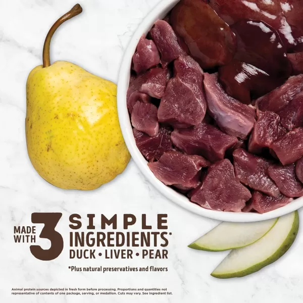 imageACANA High Protein Biscuits Dog Treats Crunchy Chicken Liver Recipe 9ozFreezeDried Treats Duck amp Pear 125oz