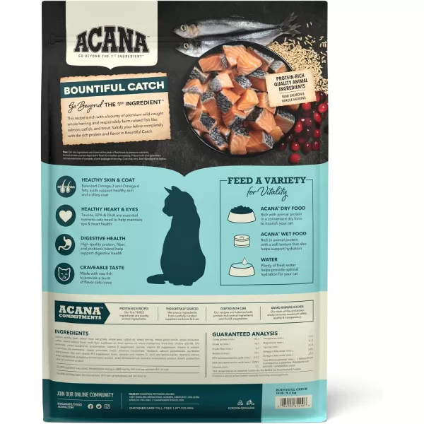 imageACANA PREMIUM PATE Wet Cat Food for Kittens High Protein Chicken and Tuna in Bone Broth Recipe 3 oz Case of 24ACANA Cat Bountiful Catch 10 Pound Pack of 1