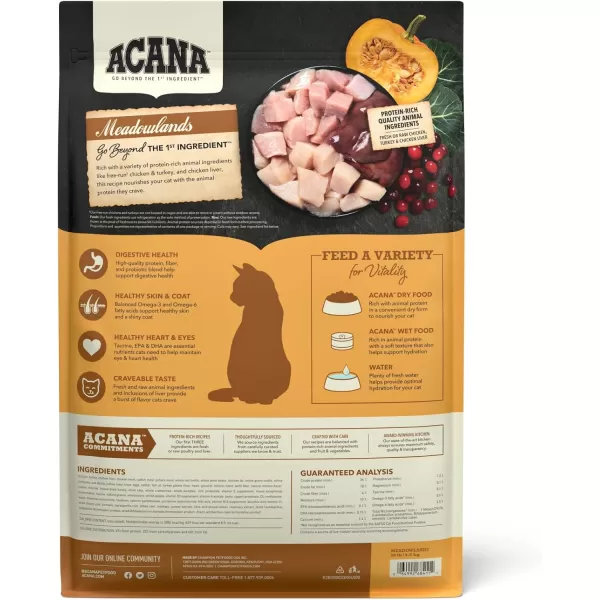imageACANA PREMIUM PATE Wet Cat Food for Kittens High Protein Chicken and Tuna in Bone Broth Recipe 3 oz Case of 24Highest Protein Meadowland 10 Pound Pack of 1