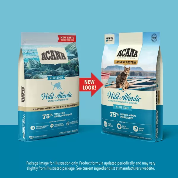 imageACANA PREMIUM PATE Wet Cat Food for Kittens High Protein Chicken and Tuna in Bone Broth Recipe 3 oz Case of 24Highest Protein Wild Atlantic 10 Pound Pack of 1